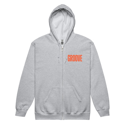 GROOVE — Unisex heavy blend zip hoodie