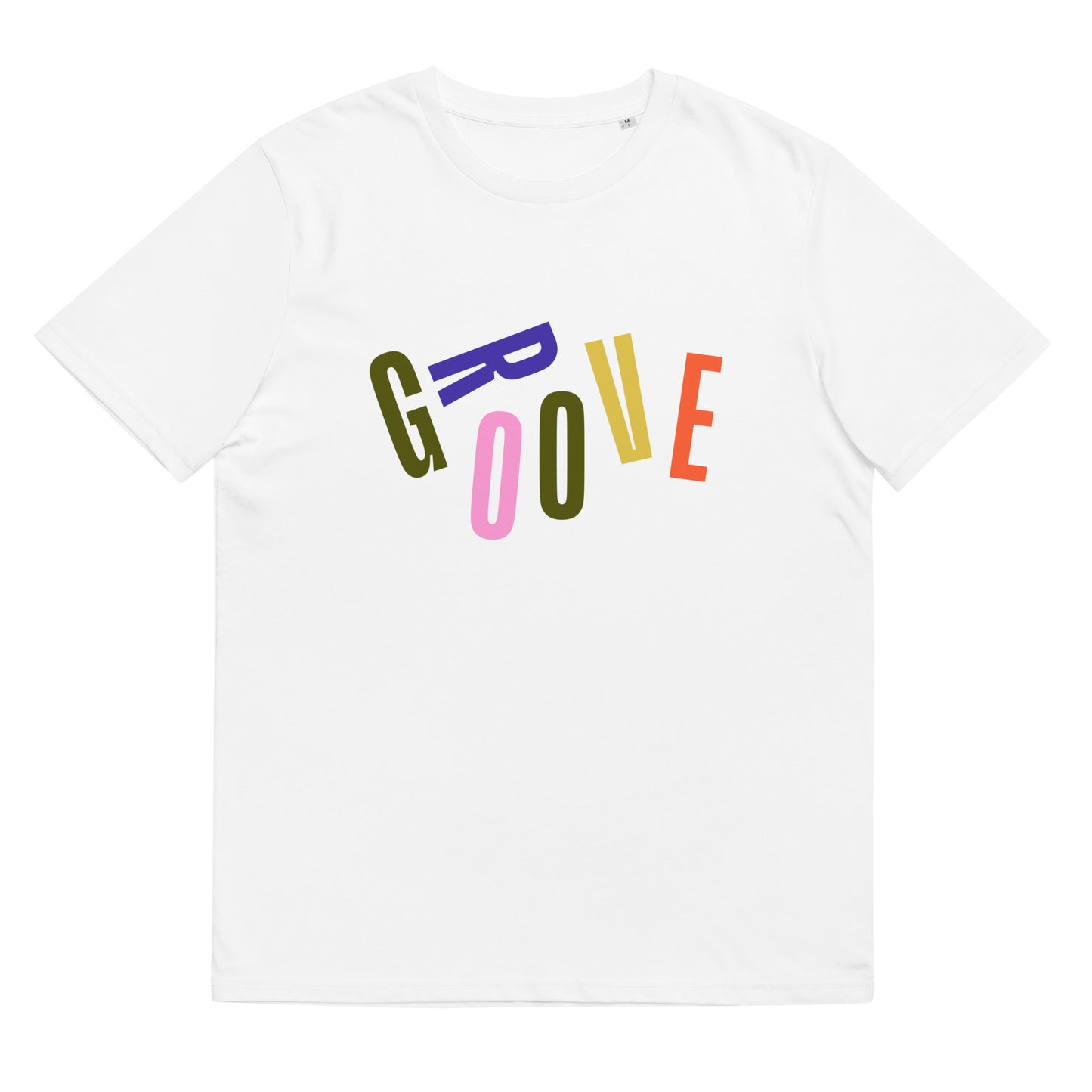 Groove Letters — Unisex organic cotton t-shirt